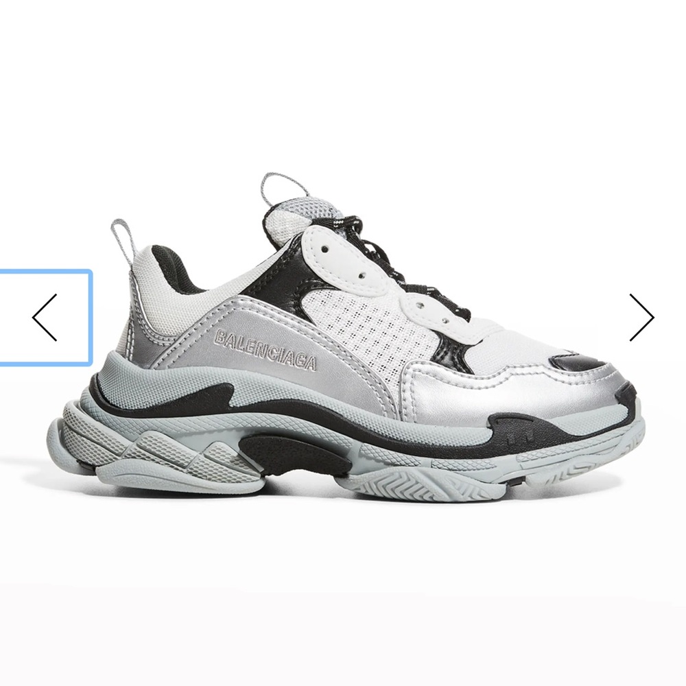 Authentic Balenciaga Metallic Triple S